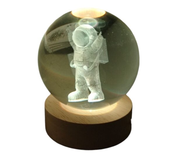 Lámpara Astronauta 3d: Ilumina Tu Habitación - Image 6