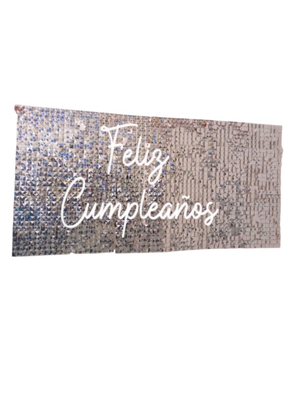 Fondo Cortina De Lentejuelas 18 Paneles De Pared Brillantes - Image 6