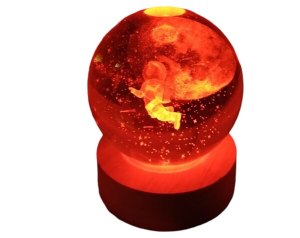 Lámpara Astronauta 3d: Ilumina Tu Habitación - Image 4