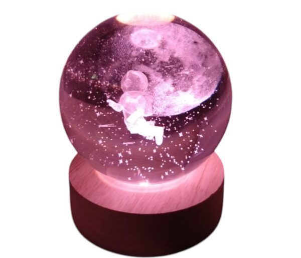Lámpara Astronauta 3d: Ilumina Tu Habitación - Image 3
