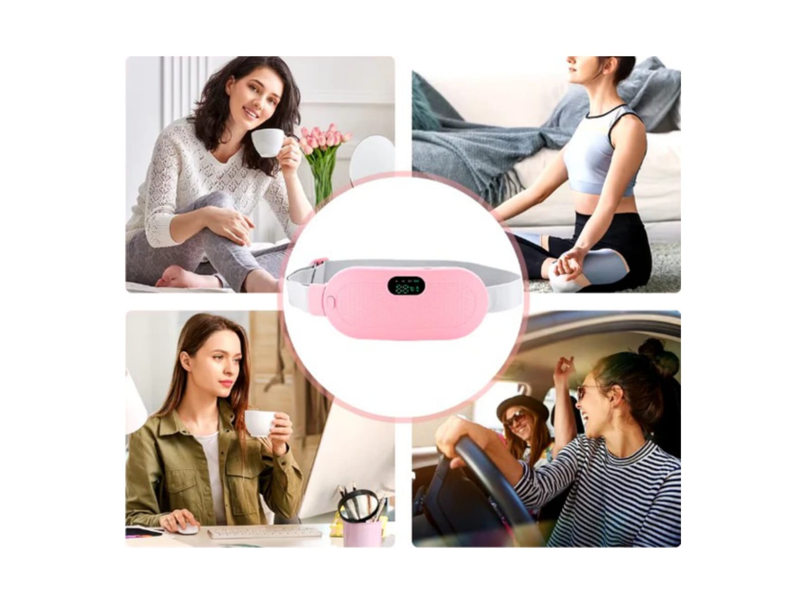 🌸🔥 Almohadilla De Cólicos Recargable – Adiós al Dolor Menstrual 💖 - Image 6