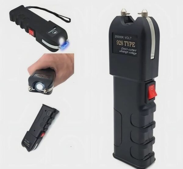 Doble Función, Máxima Seguridad : Taser con Linterna Integrada