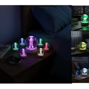 Lámpara Astronauta 3d: Ilumina Tu Habitación
