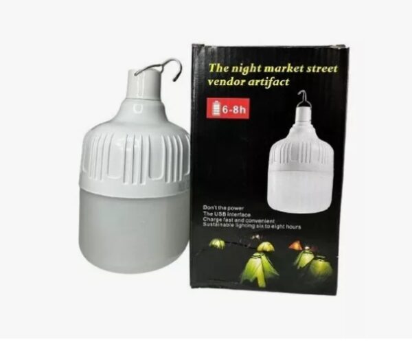 Súper Lámpara Led Recargable Ilumina Por Hasta 6 Horas - Image 2