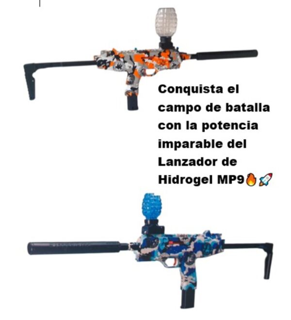 Lanzador De Hidrogel Mp9 Diversión Y Adrenalina