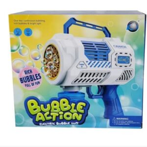 Pistola De Burbujas Recargable Con Luces Ref. 2029