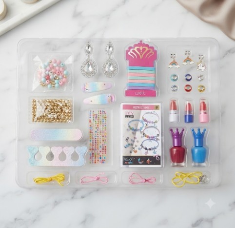 🎀 Set De Belleza Y Manualidades Unicornio 180 Piezas Infantil - Image 11