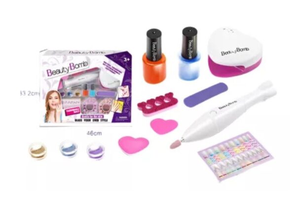 Kit De Juguete Con Accesorios Para Manicure Ref. 669-2 - Image 3