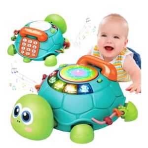 🐢🎶✨ ¡Tortuga Didáctica Musical – La mejor amiga para gatear, aprender y soñar! ✨🎶🐢