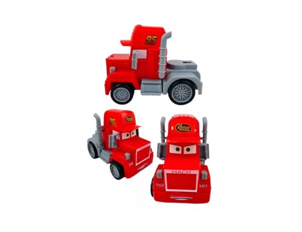 Set de Carros Cars – Rayo McQueen, Mate y Mack - Image 2