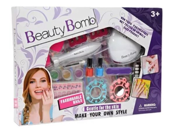 Kit De Juguete Con Accesorios Para Manicure Ref. 669-2