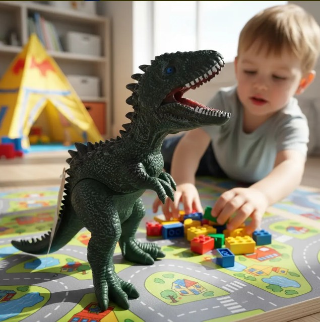 🦖¡DinoRugido en Acción! – Diversión Jurásica con Sonido Real 🔊 - Image 2