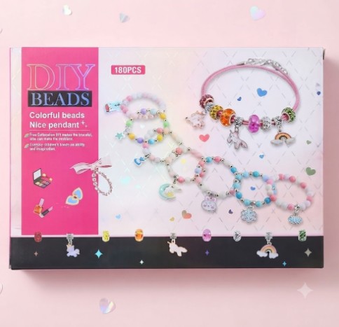 🎀 Set De Belleza Y Manualidades Unicornio 180 Piezas Infantil - Image 3