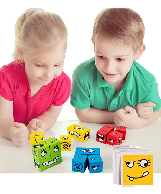 Juego didáctico "Caritas locas" ¡Diviértete creando emociones! - Image 12