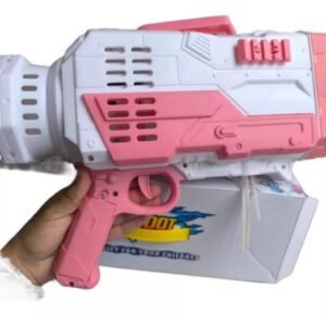 Bazooka De Burbujas Recargable Con Luces Y Sonidos Ref. 029a