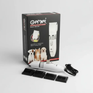 ✂️🐾 Cortadora Inalámbrica Para Mascotas Geemy GM-634 – ¡Dale estilo a tu peludito! 🐶🐱💈