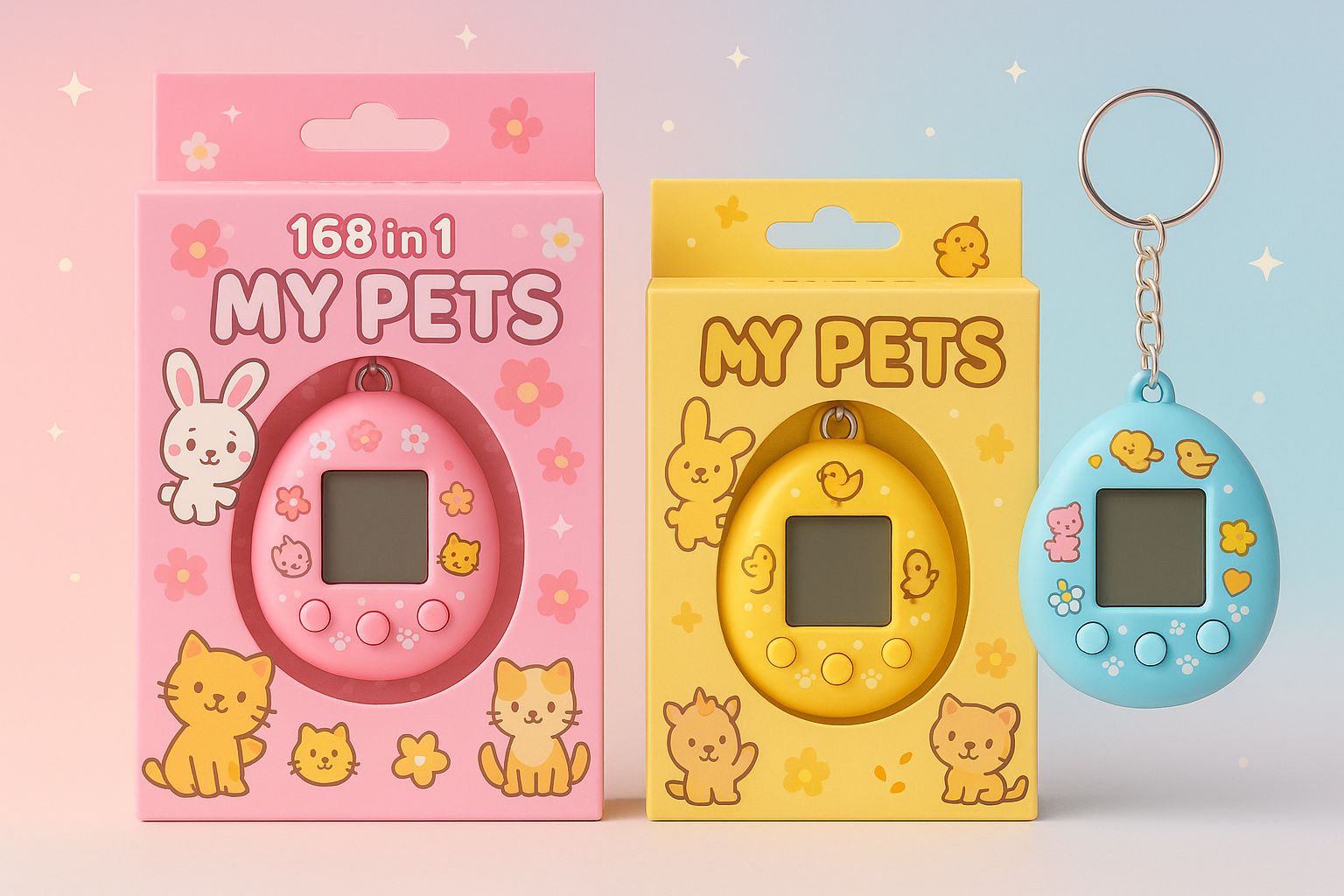 🐾✨ Mascotas Interactivas My Pets – ¡Llévalas contigo a todas partes! ✨🐾