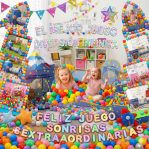 🚀🎪 Carpa Cohete 3 En 1 Infantil Rosada, Azul y Azul Espacial + 50 Pelotas 🎈✨