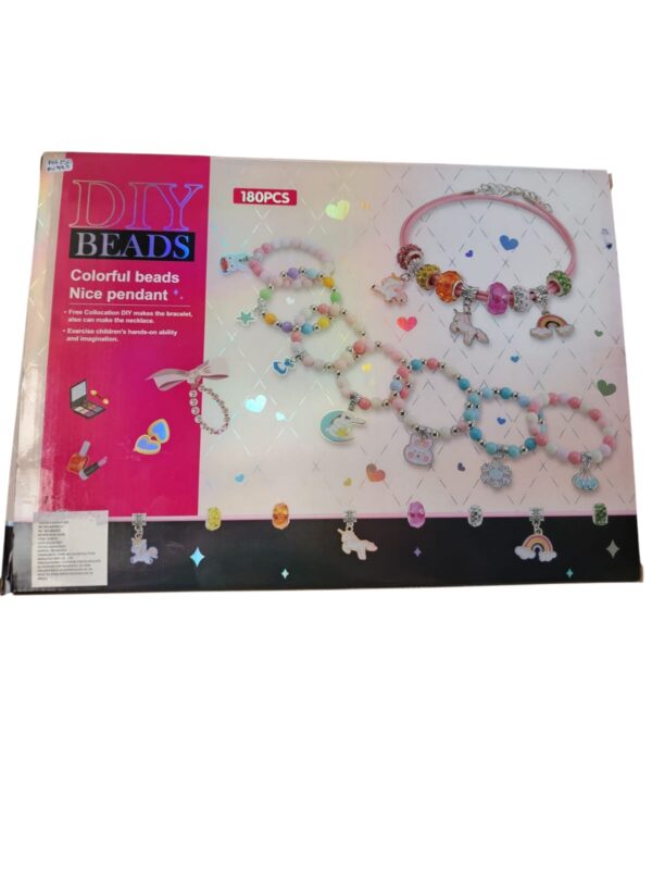 Kit De Belleza Y Manualidades Unicornio ¡180 Piezas De Diversión Y Estilo Para Niñas! - Image 6