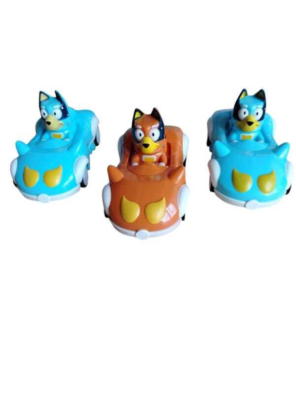 El trío más travieso de Bluey ahora en carros de impulso! 🐕💙💗🤎 - Image 6