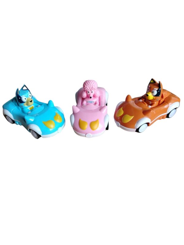 El trío más travieso de Bluey ahora en carros de impulso! 🐕💙💗🤎 - Image 3