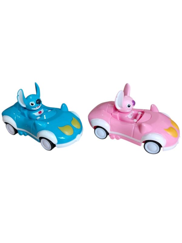 ¡DÚO DE CARROS DE STITCH! – Set x2 de Carritos de Impulso ✨🚗💙 - Image 5