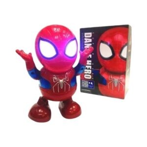 🕸️🎶 Spidey Bailarín Musical – ¡Con luces, ritmo y mucha acción! 💃🕷️✨