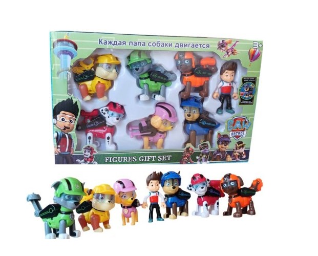 🚨🐾 Super Pack Aventurero X7 – Figuras de Rescate y Diversión 🐶🚁