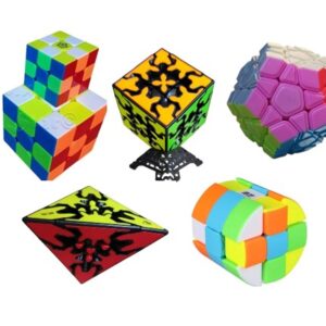🌟 Colección de Cubos de Ingenio: Formas Únicas y Base Incluida 🌟