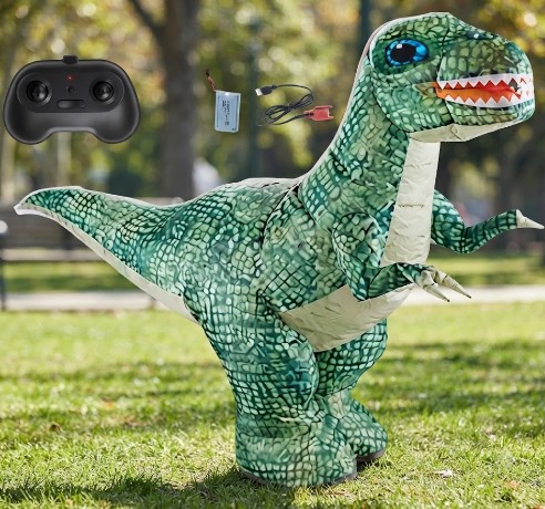 🦖💥 ¡EL DINOSAURIO MÁS INCREÍBLE HA LLEGADO! ¡INFLABLE, GIGANTE Y A CONTROL REMOTO! 🦖💥 - Image 8