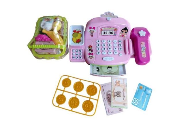 ¡Caja Registradora LOL para jugar a la tiendita con sonido, luces y accesorios! 🛒💳🍪 - Image 5