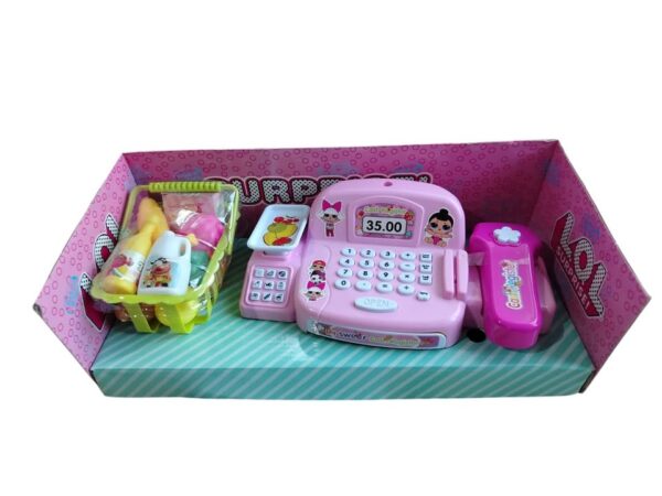 ¡Caja Registradora LOL para jugar a la tiendita con sonido, luces y accesorios! 🛒💳🍪 - Image 3