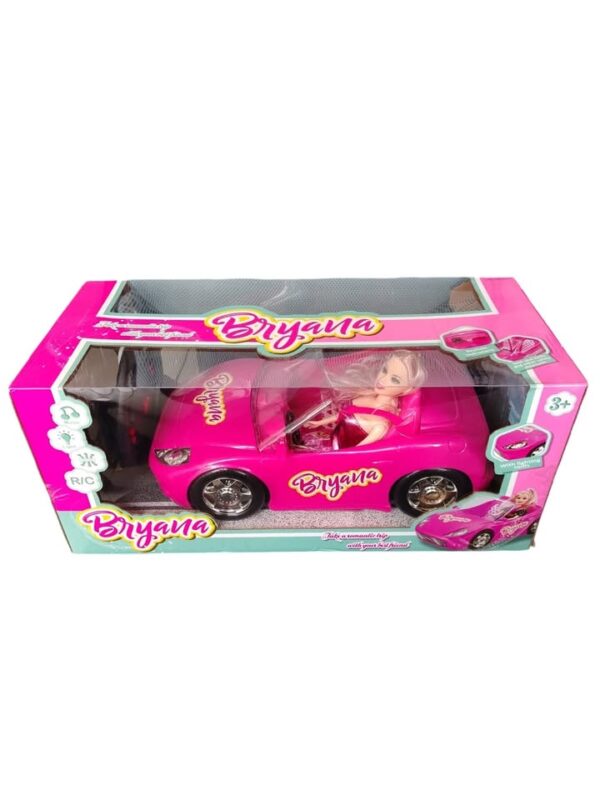 🌟🚗 ¡Súper Convertible Rosado a Control Remoto Luces y Música 🔋🎶💡 - Image 6