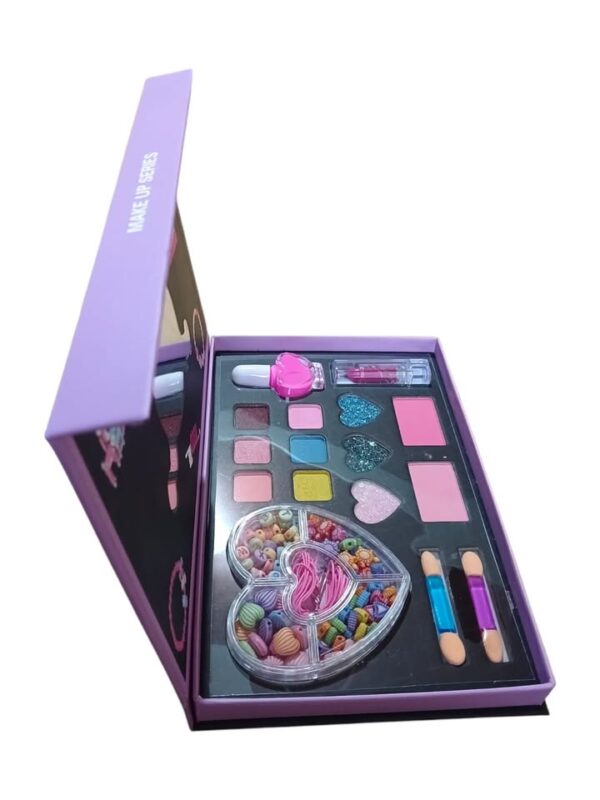💄✨ Estuche de Belleza y Creatividad 🌈 con maquillaje + accesorios para manillas - Image 4