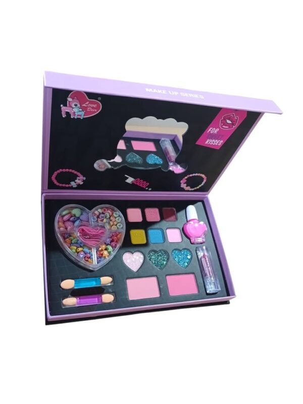 💄✨ Estuche de Belleza y Creatividad 🌈 con maquillaje + accesorios para manillas - Image 3