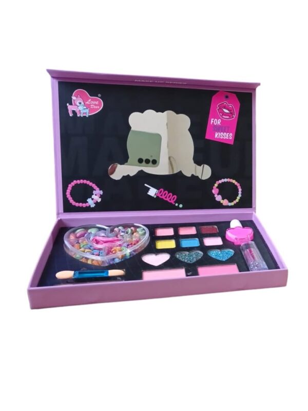 💄✨ Estuche de Belleza y Creatividad 🌈 con maquillaje + accesorios para manillas - Image 2