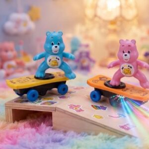🧸 Oso Musical con Patineta 🛹 – Con luces, música y giros 360°
