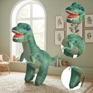🦖💥 ¡EL DINOSAURIO MÁS INCREÍBLE HA LLEGADO! ¡INFLABLE, GIGANTE Y A CONTROL REMOTO! 🦖💥