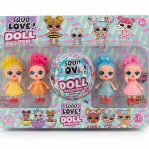 👑💖 Mini Muñequitas Fashion Sorpresa – Set de Encanto Total 💖👑
