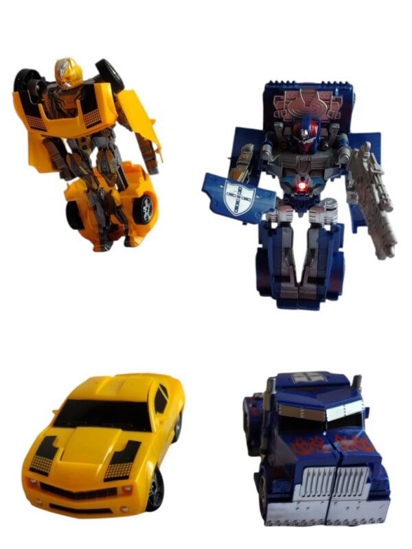 🚗🤖 ¡Transformación en Acción! 2 en 1: Robots que se convierten en Autos 🚛⚔️ - Image 7