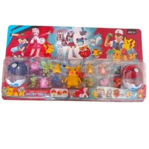 ⚡¡Atrápalos a todos! Set de Figuras Mini con Esferas y Personaje Principal XXL 🔥