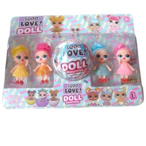 👑💖 Mini Muñequitas Fashion Sorpresa – Set de Encanto Total 💖👑