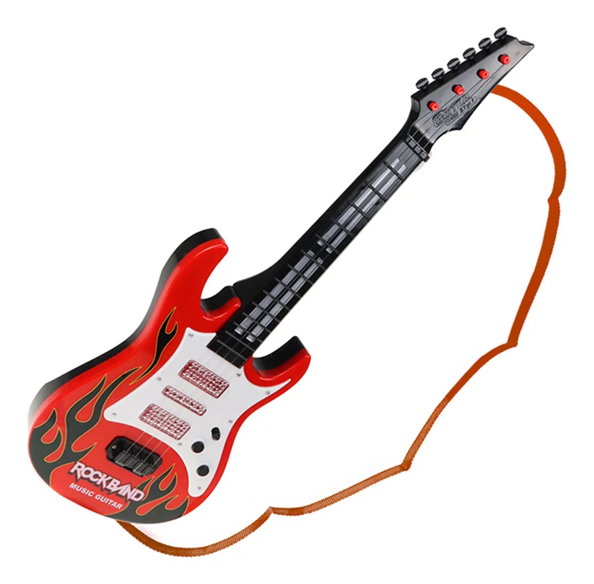 Guitarra Roja: ¡La Pasión de la Música! 🔥🎶 - Image 8