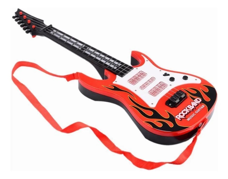 Guitarra Roja: ¡La Pasión de la Música! 🔥🎶 - Image 2