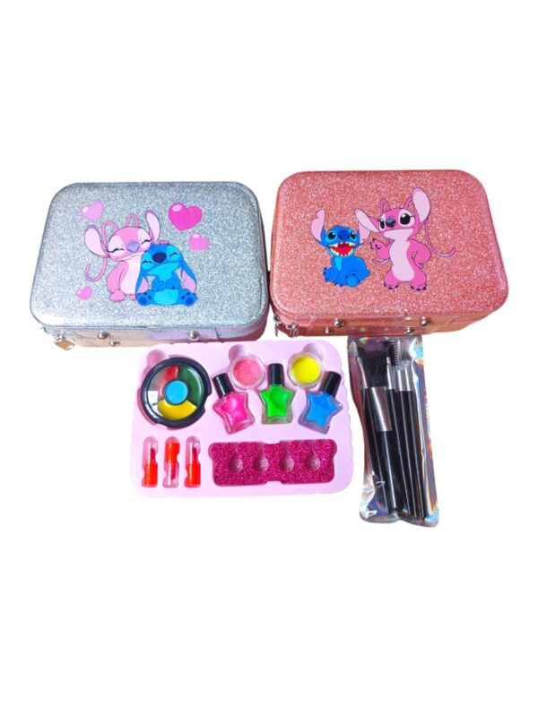 🌸💼 Maletín de Maquillaje Infantil con Mucho Brillo y Amor 💖💅 - Image 3