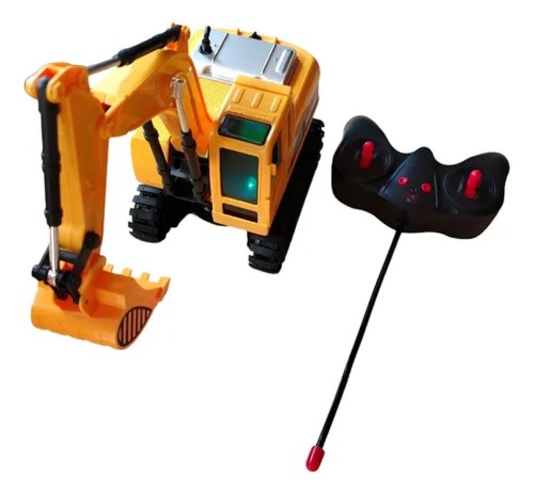 🚜 Súper Excavadora a Control Remoto con Luz, Sonido y Movimiento Real ✨ - Image 5