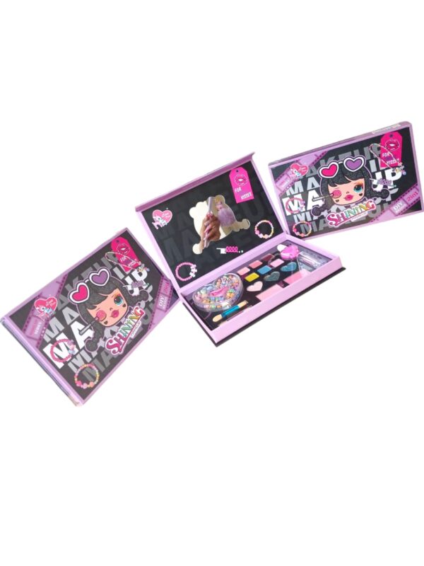 💄✨ Estuche de Belleza y Creatividad 🌈 con maquillaje + accesorios para manillas