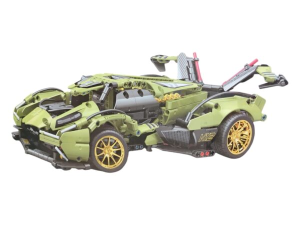 🚗💥 ¡Arma la Velocidad! Súper Auto Deportivo de 1148 Piezas 🧩🔥 - Image 2
