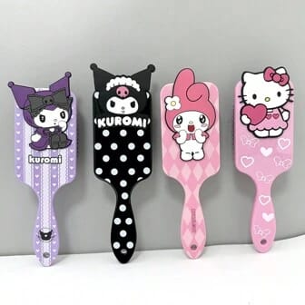 🪮✨ Cepillo de Peinar - Estilo Kawaii Sanrio ✨🪮