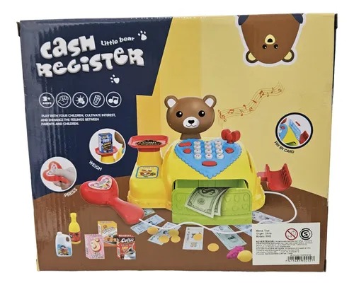 🐻💳 ¡Súper Caja Registradora Interactiva con Sonidos y Accesorios! 🍓🎶 - Image 6